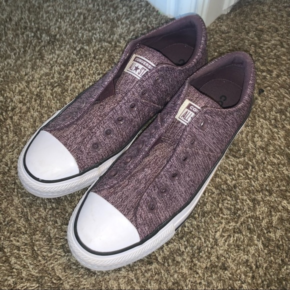 Purple Converse - Picture 1 of 4